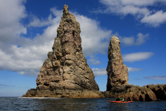 Whiten Head Sea Stacks Sea Kayak Whiten Head Sea Stacks