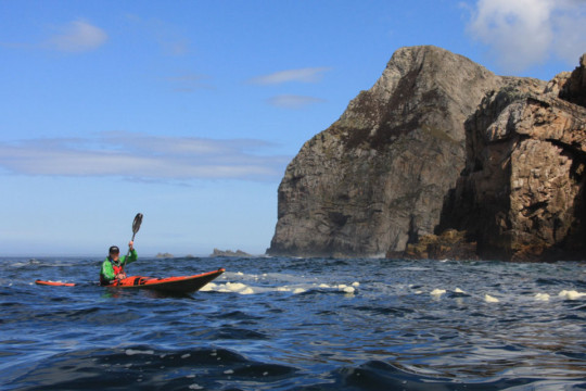 Whiten Head coastline Sea Kayak Whiten Head