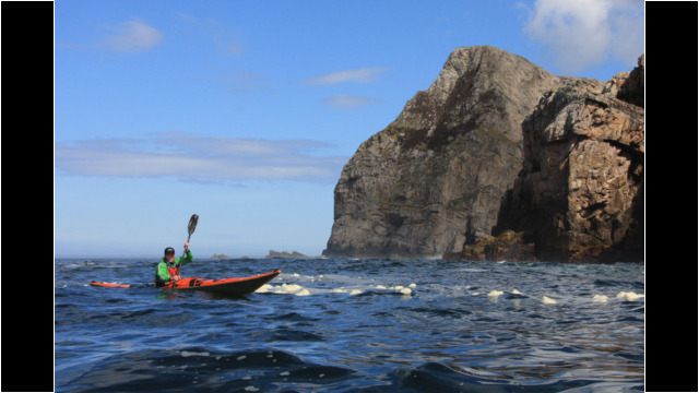 Whiten Head coastline Sea Kayak Whiten Head