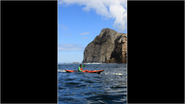 Whiten Head coastline Sea Kayak Whiten Head