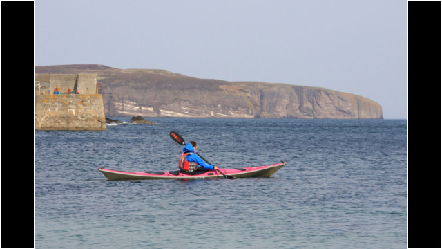 Leaving Skerray Sea Kayak Eilean Nan Ron Skerray