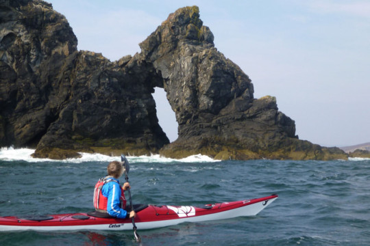 Neave Island Arch Sea Kayak Eilean Nan Ron Neave Island Arch