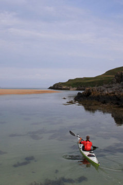 Leaving Torriesdale Pier Sea Kayak Farr Point Torriesdale Pier