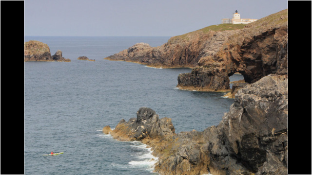 Strathy Point Lighthouse Sea Kayak Strathy Point Lighthouse Arch