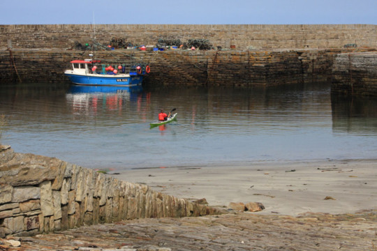 Fresco Harbour Sea Kayak Sandside Head Fresgoe Harbour