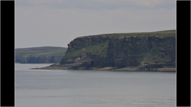 Looking across Melvich Bay Sea Kayak Sandside Head Melvich Bay