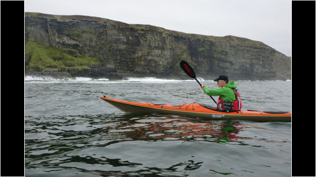 Heading towards Sandside Head Sea Kayak Sandside Head
