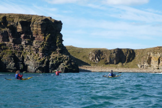 Landing, East of St John's Point Sea Kayak Dunnet Head St John's Point