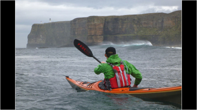 Approaching Dunnet Head Sea Kayak Dunnet Head Lighthouse