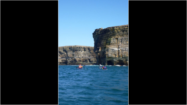 West coast of Stroma Sea Kayak Stroma