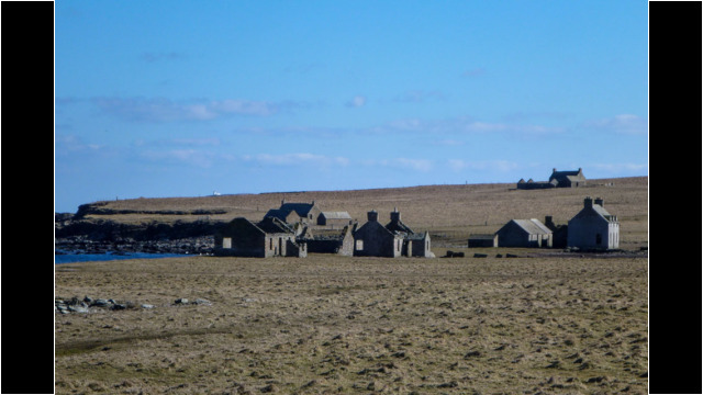 Stoma's deserted village Stroma