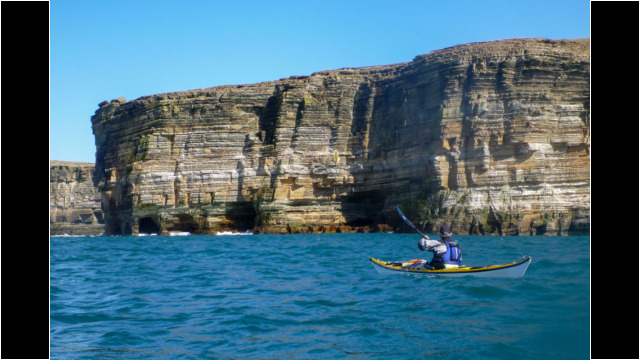 West coast of Stroma Sea Kayak Stroma
