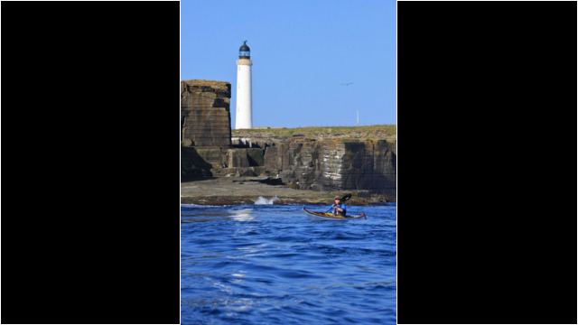 Pentland Skerries Lighthouse Sea Kayak Pentland Skerries Lighthouse