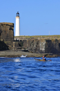 Pentland Skerries Lighthouse Sea Kayak Pentland Skerries Lighthouse
