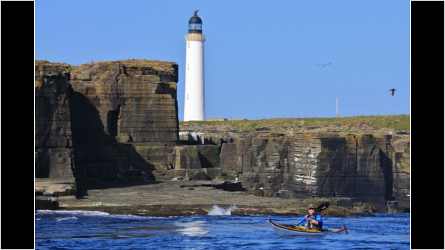 Pentland Skerries Lighthouse Sea Kayak Pentland Skerries Lighthouse
