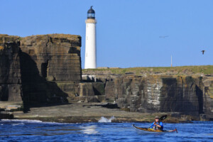 Pentland Skerries Lighthouse Sea Kayak Pentland Skerries Lighthouse