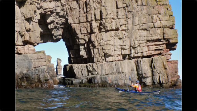 Thirle Door Sea Kayak Duncansby Head Thirle Door