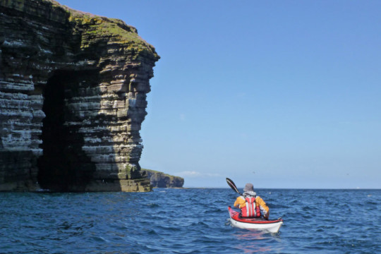 Duncansby Head coastline Sea Kayak Duncansby Head