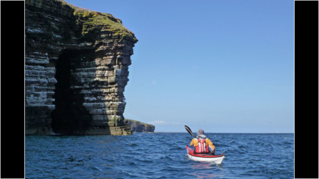 Duncansby Head coastline Sea Kayak Duncansby Head