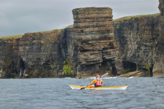 Neban Point Sea Stack Sea Kayak Orkney Neban Point Sea Stack