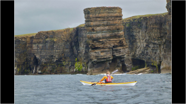 Neban Point Sea Stack Sea Kayak Orkney Neban Point Sea Stack