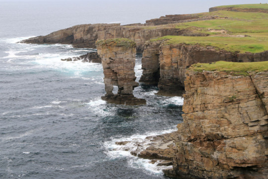 Yesnaby & 'The Castle' Sea Kayak Orkney Yesnaby Castle Stack