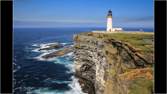 Noup Head Lighthouse Orkney Westray Noup Head Lighthouse