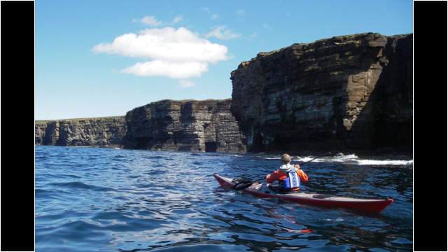 West coast of Westray Sea Kayak Orkney Westray Noup Head