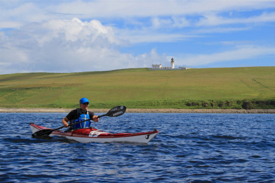 Copinsay Lighthouse Sea Kayak Orkney Copinsay Lighthouse