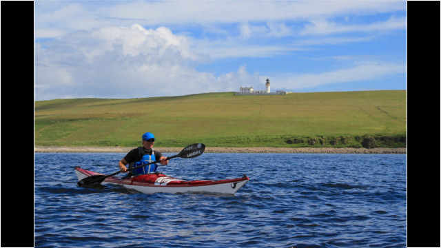 Copinsay Lighthouse Sea Kayak Orkney Copinsay Lighthouse