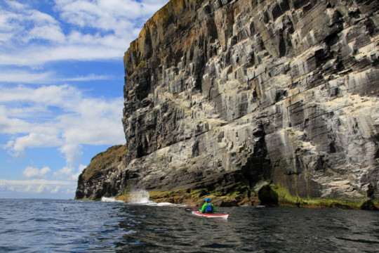 Copinsay's East coast Sea Kayak Orkney Copinsay