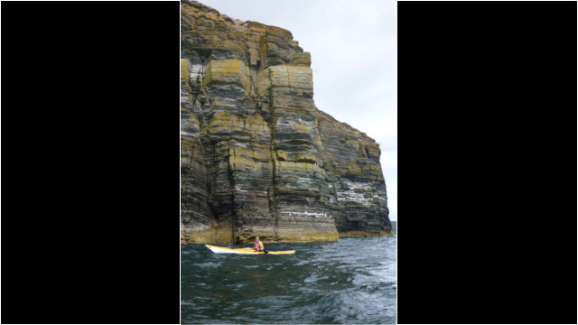West coast of South Ronaldsay Sea Kayak Orkney South Ronaldsay Wind Wick Clett of Crura