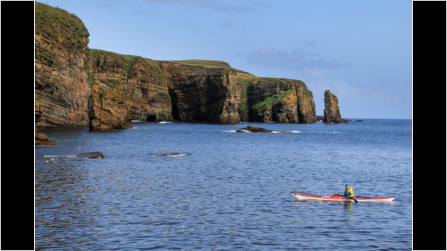 Wind Wick & Clett of Crura Sea Kayak Orkney South Ronaldsay Wind Wick Clett of Crura