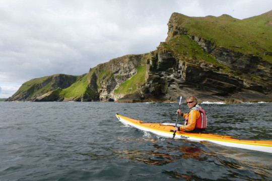 West coast of South Ronaldsay Sea Kayak Orkney South Ronaldsay