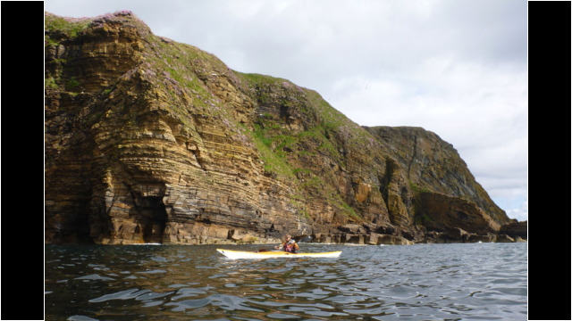West coast of South Ronaldsay Sea Kayak Orkney South Ronaldsay