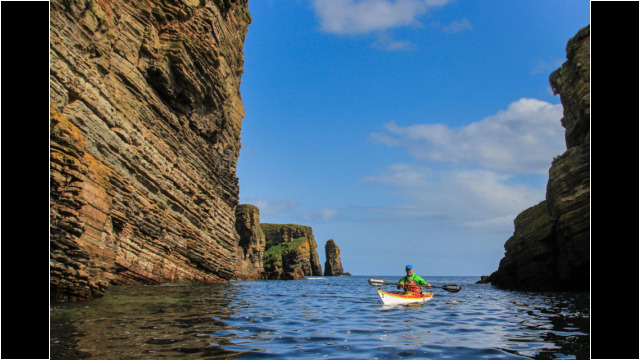Wind Wick & Clett of Crura Sea Kayak Orkney South Ronaldsay Wind Wick Clett of Crura
