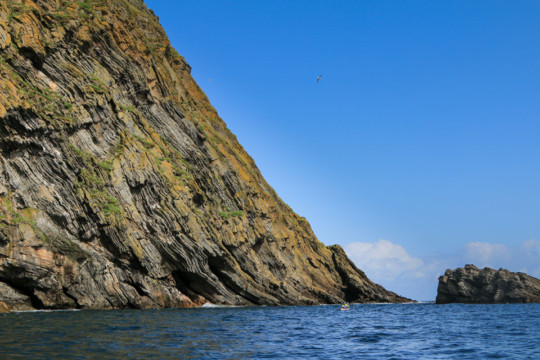 East coast of South Ronaldsay Sea Kayak Orkney South Ronaldsay