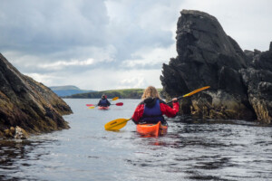 Burra scenery Sea Kayak Shetland Bridge End
