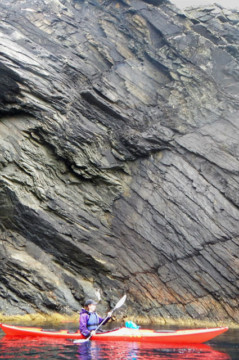 Burra coastline Sea Kayak Shetland Bridge End
