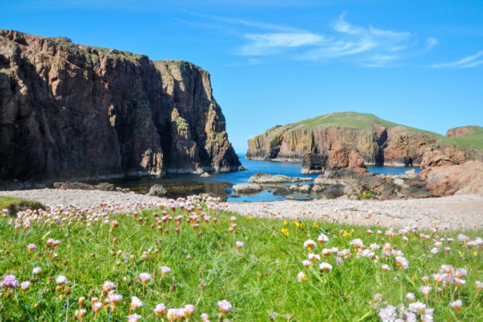 Machir landing Shetland Muckle Roe