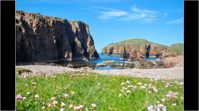 Machir landing Shetland Muckle Roe