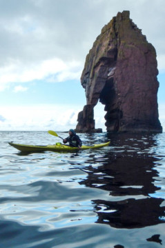 Sea Stack, Shetland Sea Kayak Shetland Muckle Roe