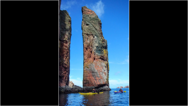 Sea stack, Shetland Sea Kayak Shetland Ronas Voe