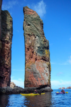 Sea stack, Shetland Sea Kayak Shetland Ronas Voe