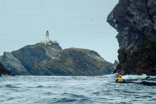 Muckle Flugga Lighthouse Sea Kayak Shetland Muckle Flugga Lighthouse