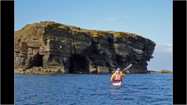 Coastline north of Keiss Castle Sea Kayak Keiss Castle