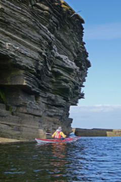 Coastline near Ness Head Sea Kayak Keiss Castle