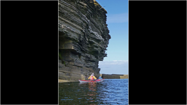 Coastline near Ness Head Sea Kayak Keiss Castle