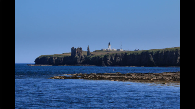 Castle Sinclair Girnigoe Noss Head Lighthouse Castle Sinclair Girnigoe