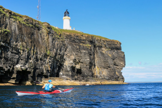 Noss Head Lighthouse Sea Kayak Noss Head Lighthouse